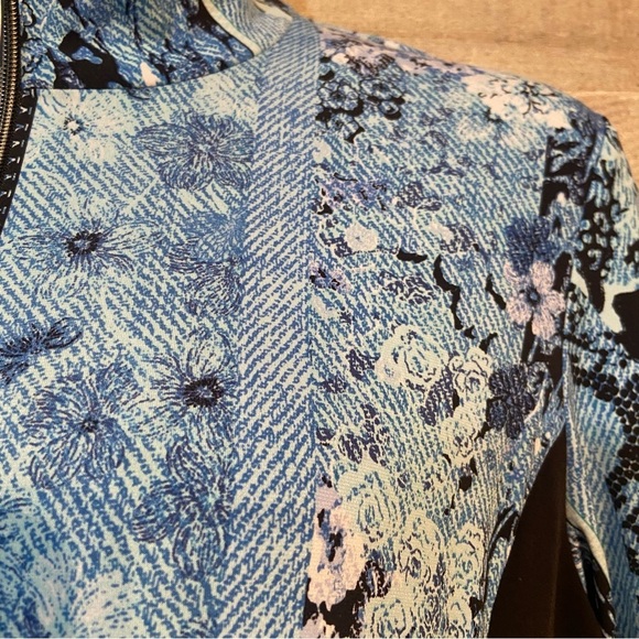 Northern Reflections women’s blue zip up lightweight jacket in size petite large - Picture 4 of 8